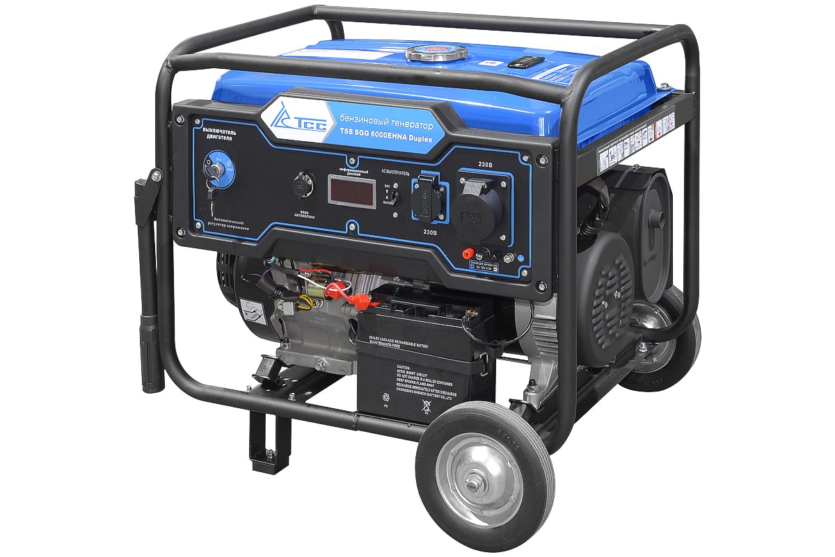 Бензиновый генератор TSS SGG 6000EHNA Duplex