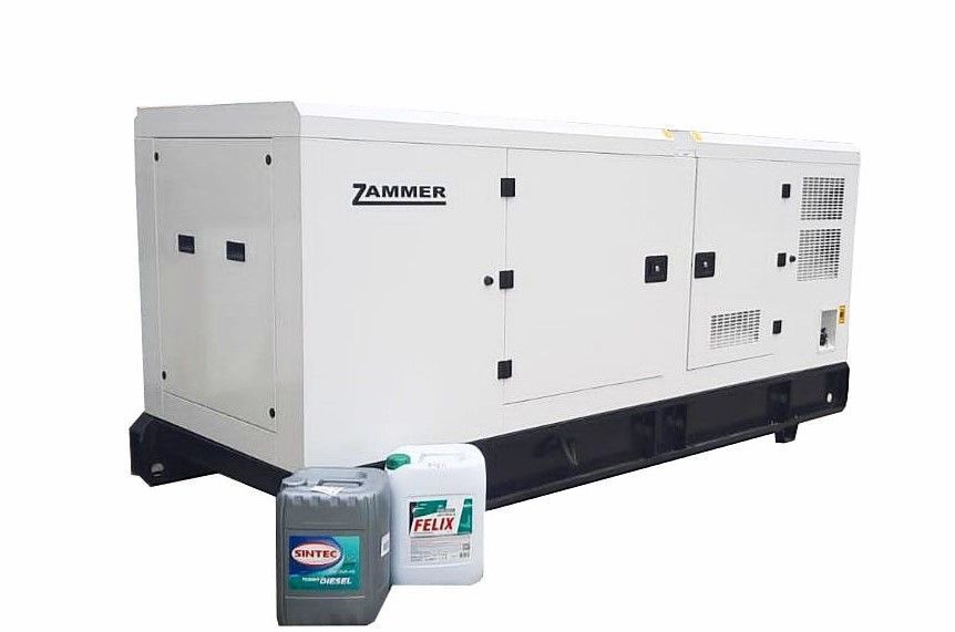 Дизельный генератор Zammer AD-20-Т400 в кожухе со встроенным АВР