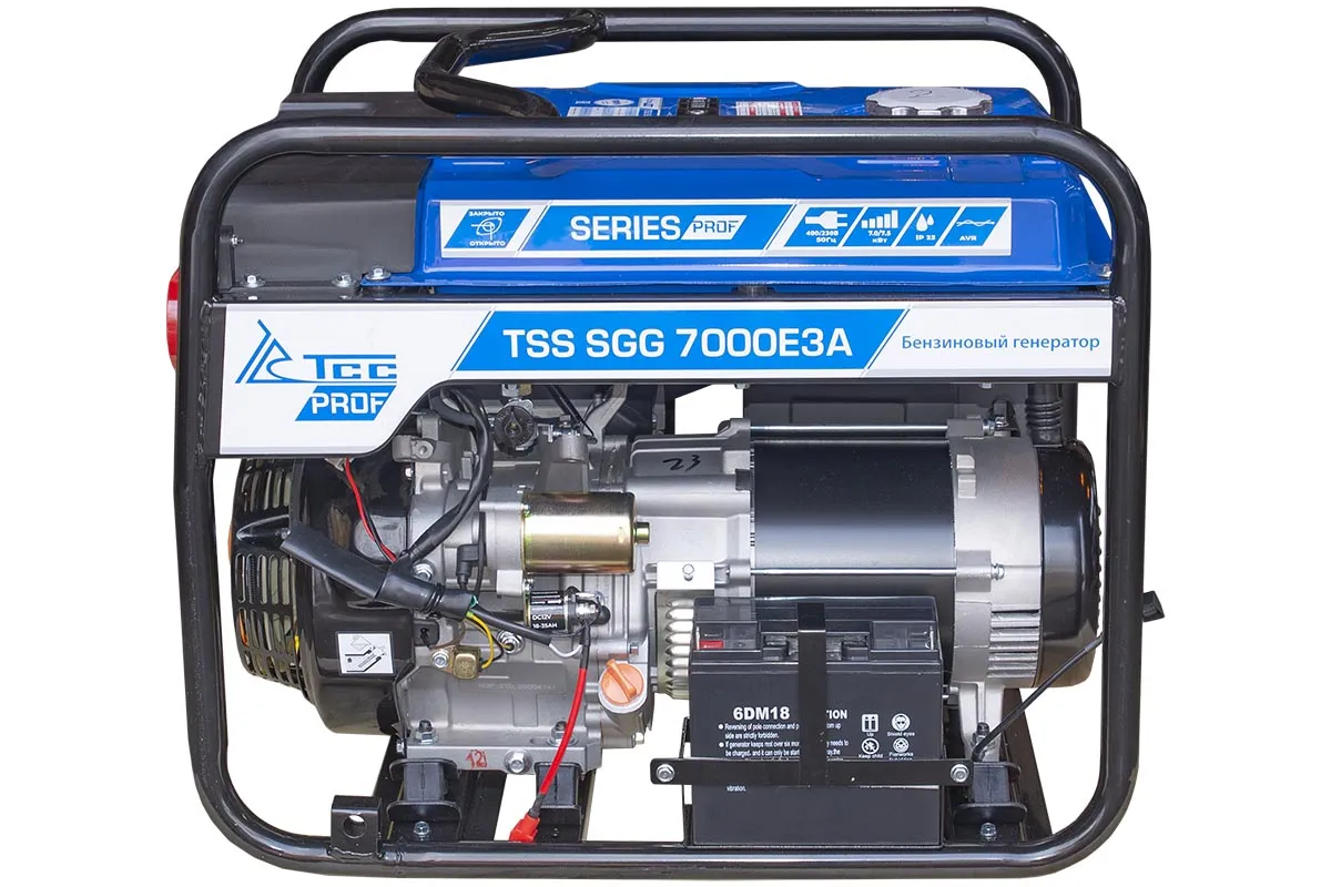 Бензиновый генератор TSS SGG 7000E3A