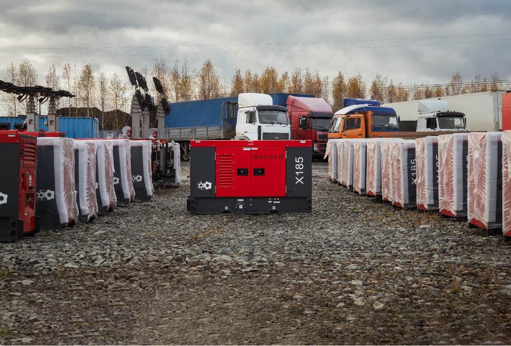 Дизельный компрессор BAYSAR X185