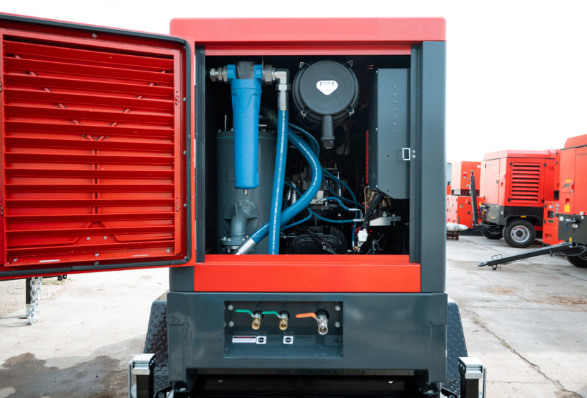 Дизельный компрессор BAYSAR DS350-12D