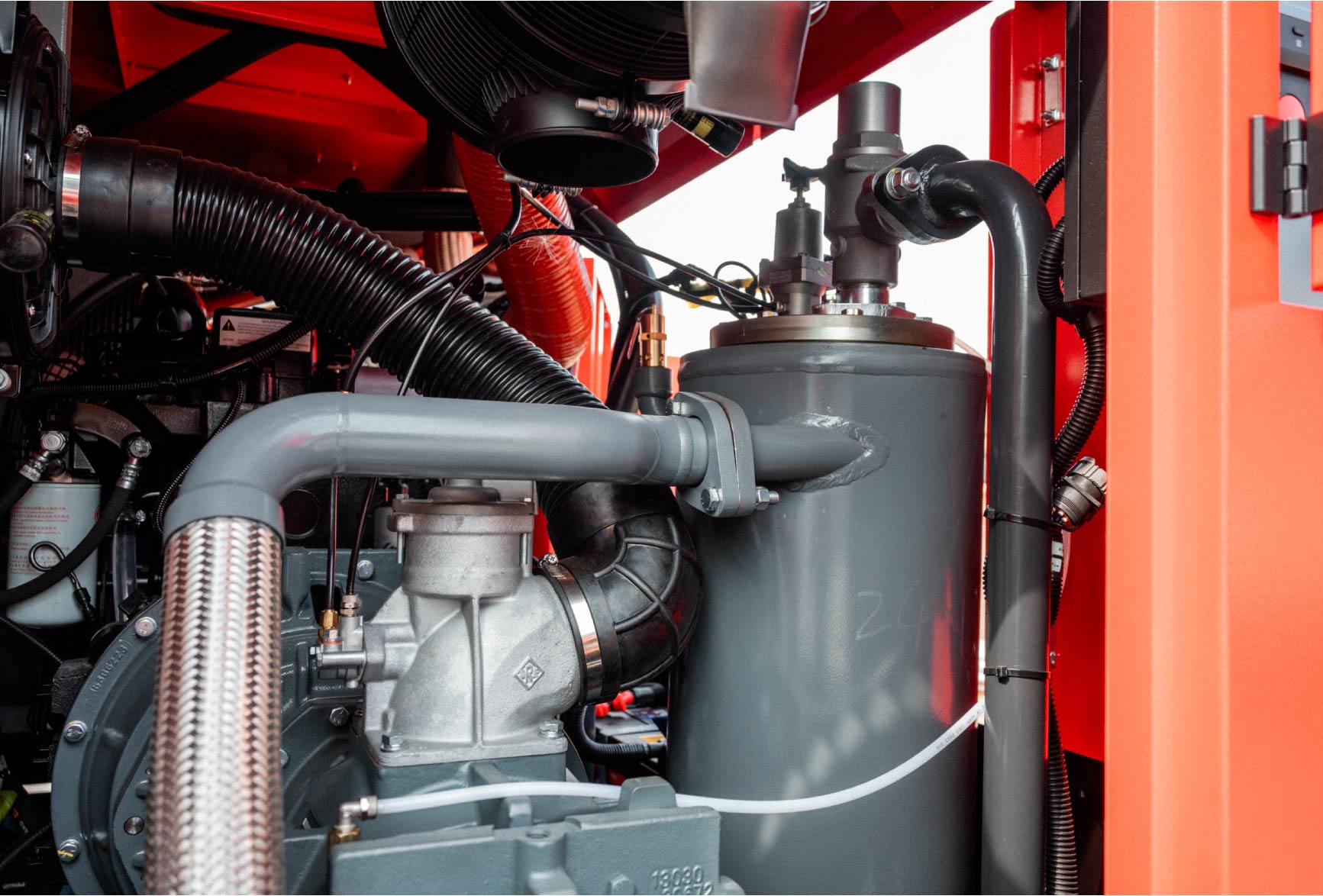 Дизельный компрессор BAYSAR LVSK 530-15