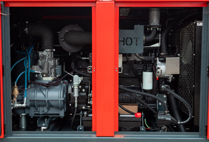 Дизельный компрессор BAYSAR DS420-12