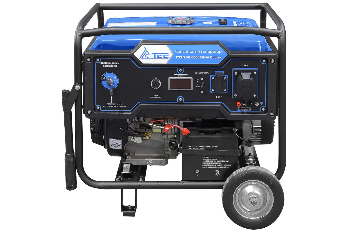 Бензиновый генератор TSS SGG 6000EHNA Duplex