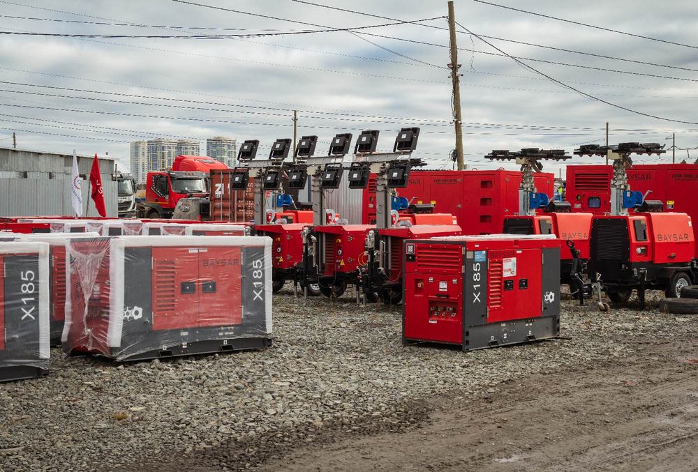 Дизельный компрессор BAYSAR X185