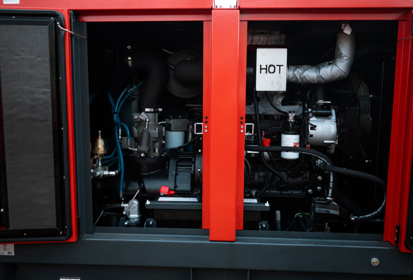 Дизельный компрессор BAYSAR DS350-12