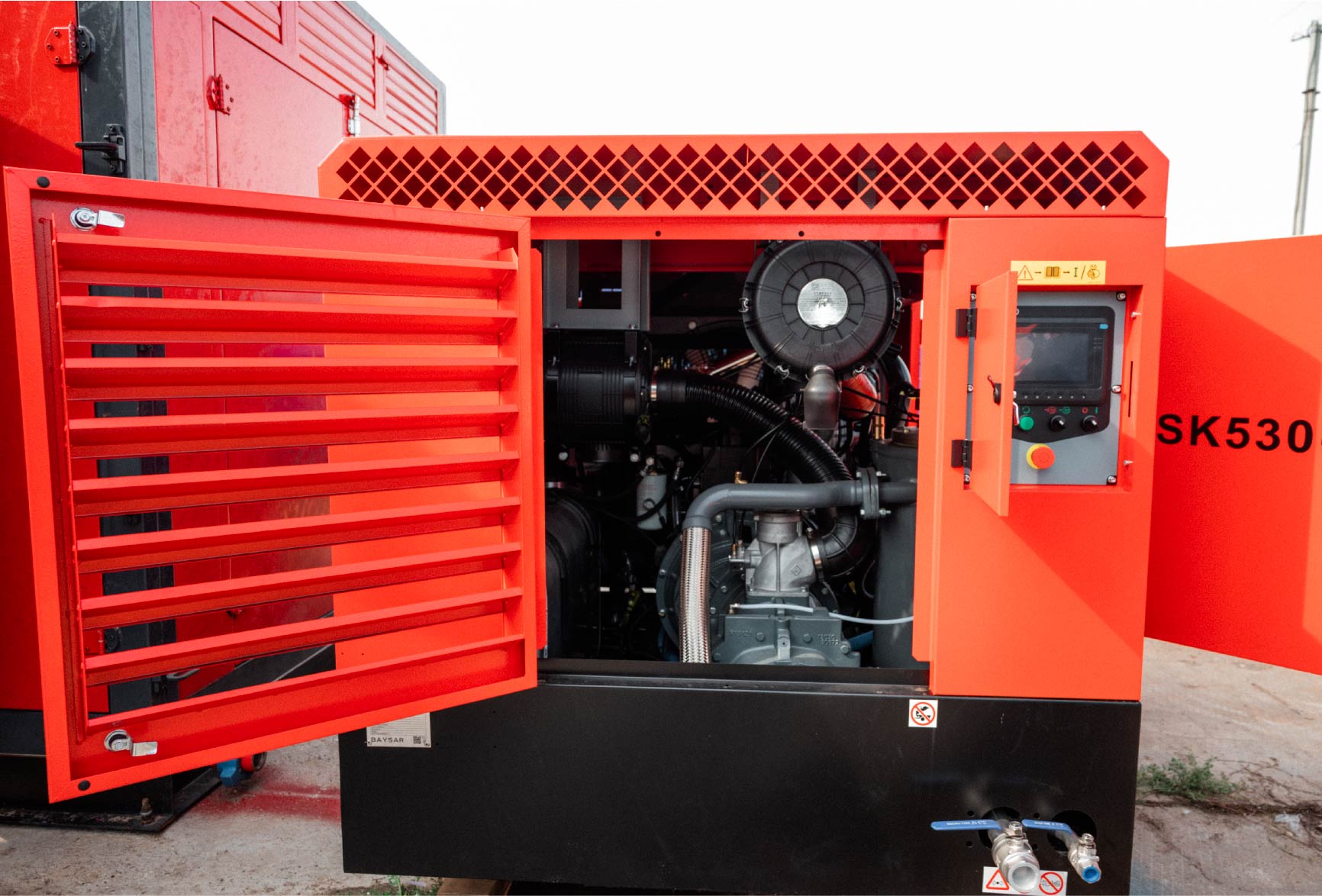 Дизельный компрессор BAYSAR LVSK 530-15