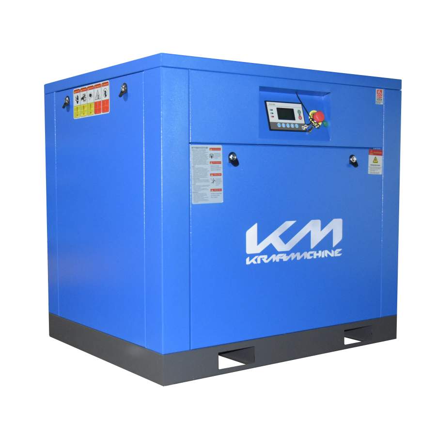 Винтовой электрический маслозаполненный компрессор KraftMachine КМ11-8пВ АВ SUMA (IP 55)