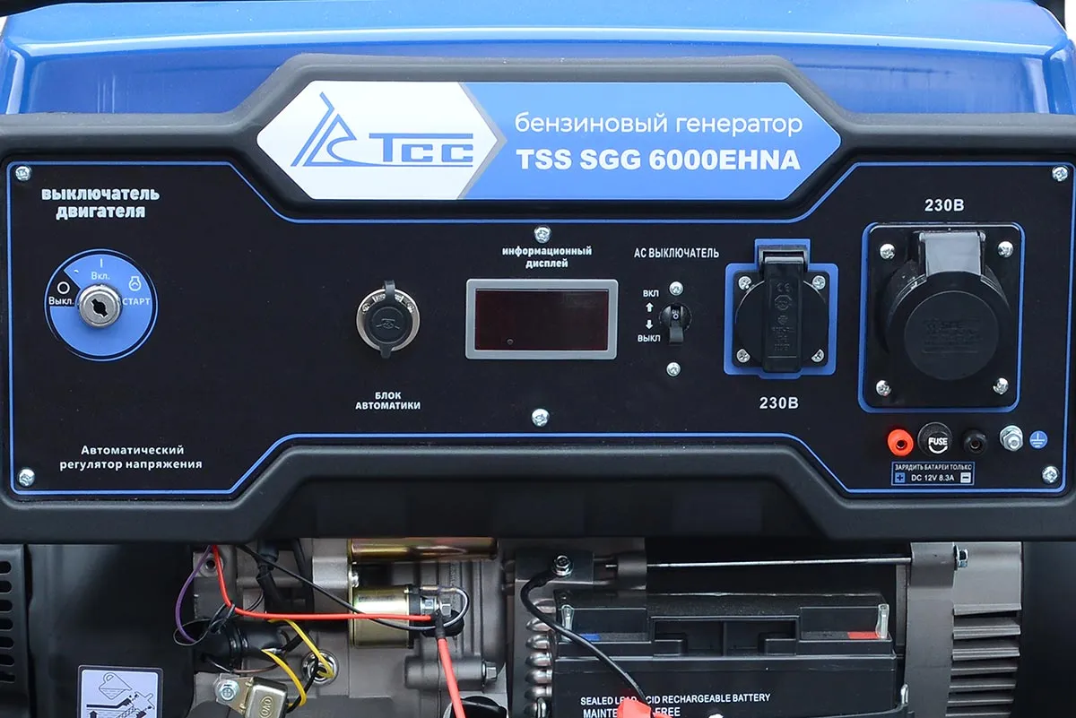 Бензиновый генератор TSS SGG 6000EHNA с АВР