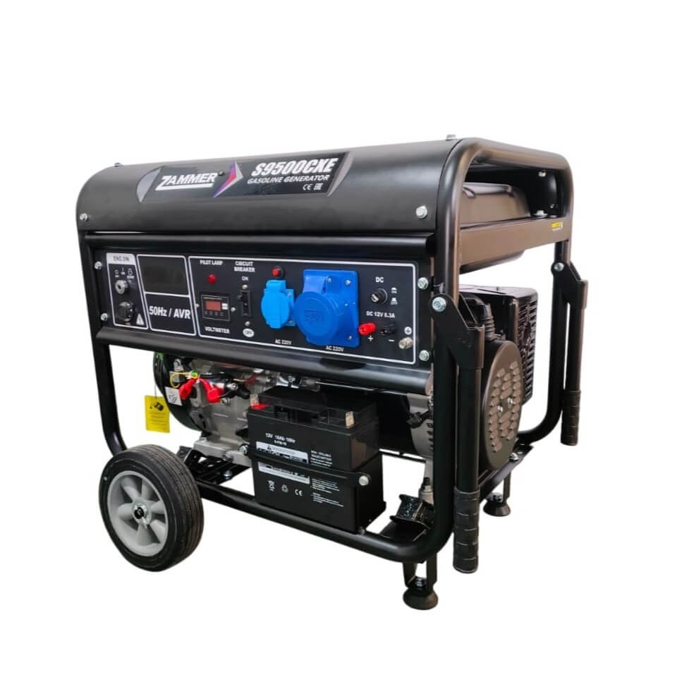 Бензиновый генератор Zammer S9500CXE