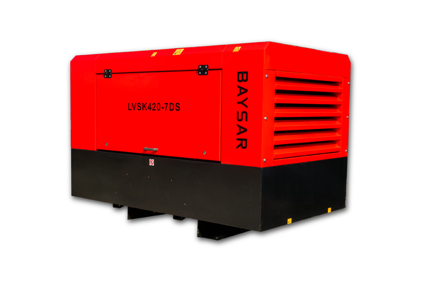 Дизельный компрессор BAYSAR LVSK420-7DS
