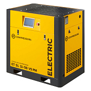 Компрессор с частотным регулированием производительности и двигателем на постоянных магнитах ET-Compressors SL 11-08 VS PM (IP55) Компрессор с частотным регулированием производительности и двигателем на постоянных магнитах ET-Compressors SL 11-08 VS PM (IP55)