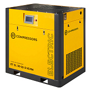 Винтовой компрессор без муфты с частотным регулированием производительности и двигателем на постоянных магнитах ET-Compressors SL 30-10 D VS PM (IP23) Винтовой компрессор без муфты с частотным регулированием производительности и двигателем на постоянных магнитах ET-Compressors SL 30-10 D VS PM (IP23)